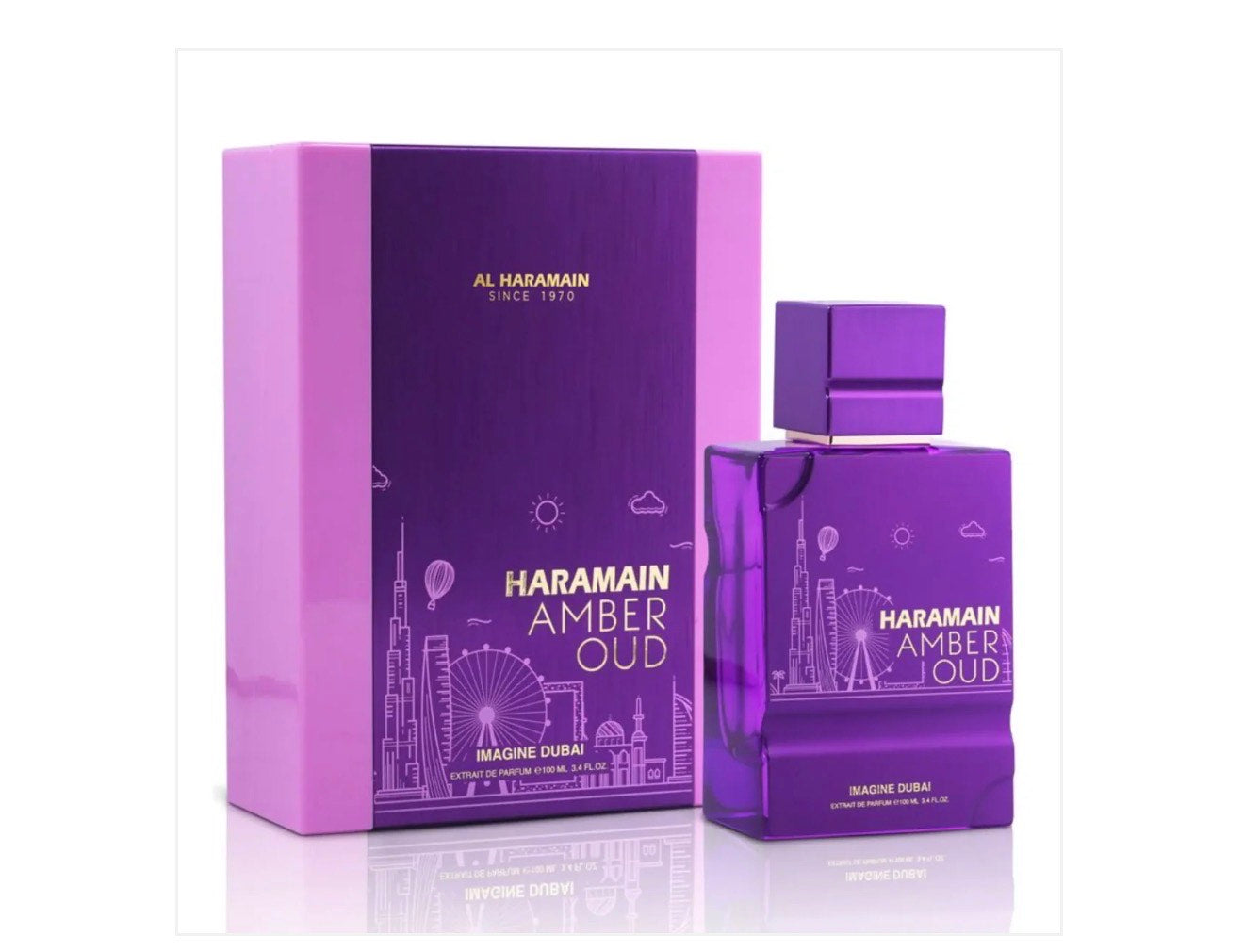 Amber Oud – Imagine Dubai 100ml Extrait De Parfum – Al Haramain