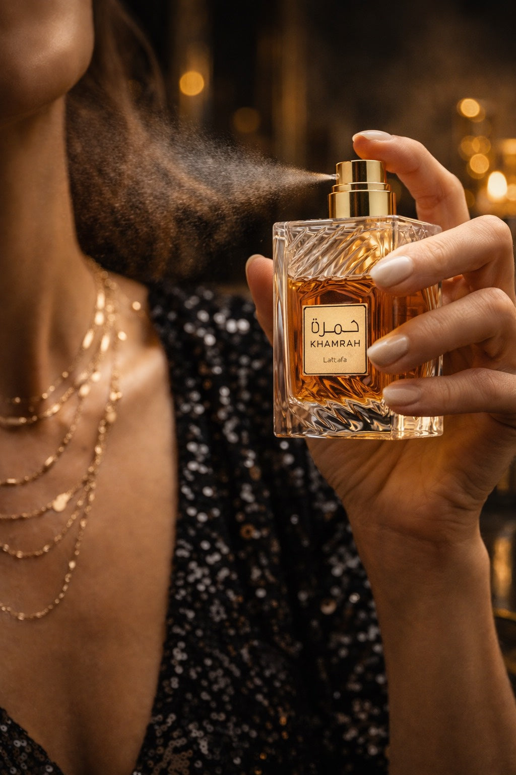 Lattafa Khamrah Eau De Parfum 100ml – Warm Spiced Vanilla Luxury Fragrance