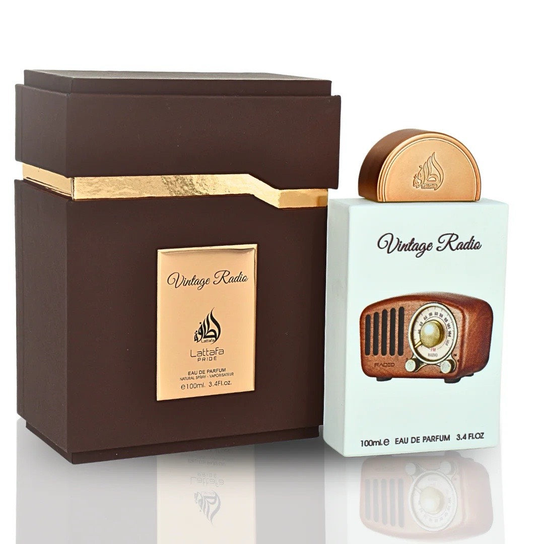 Lattafa Pride – Vintage Radio Eau De Parfum 100ml | Timeless Warm Elegance