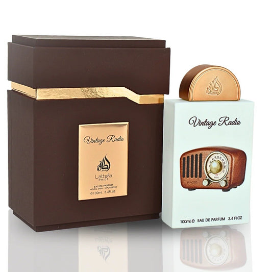Lattafa Pride – Vintage Radio Eau De Parfum 100ml | Timeless Warm Elegance