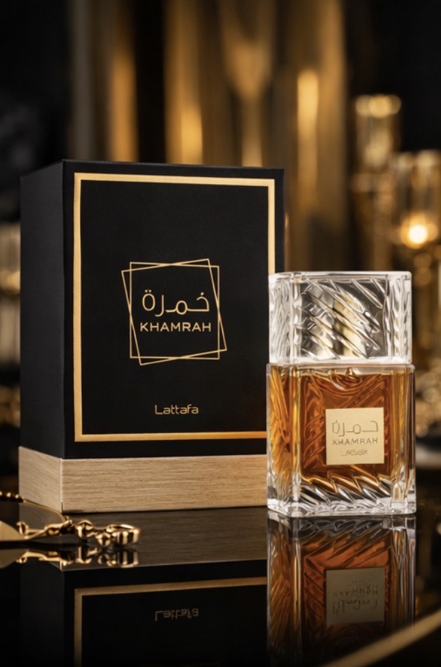 Lattafa Khamrah Eau De Parfum 100ml – Warm Spiced Vanilla Luxury Fragrance