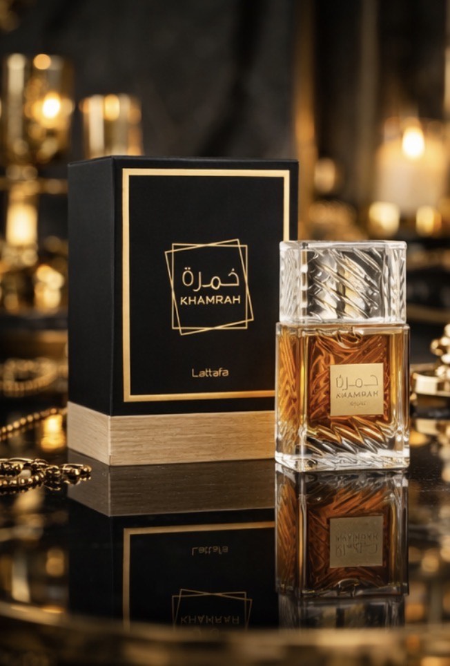 Lattafa Khamrah Eau De Parfum 100ml – Warm Spiced Vanilla Luxury Fragrance