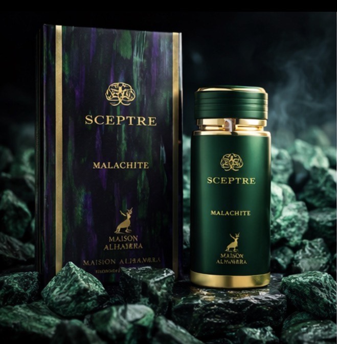 Maison Alhambra Sceptre Malachite Eau de Parfum 100ml | Luxury Emerald Power