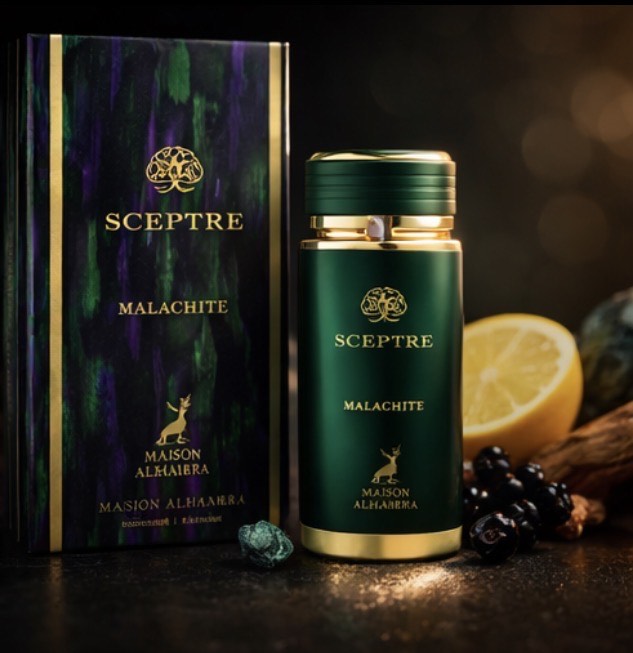 Maison Alhambra Sceptre Malachite Eau de Parfum 100ml | Luxury Emerald Power